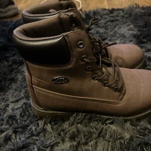Lugz Men's Dark Brown Lace-Up Boots